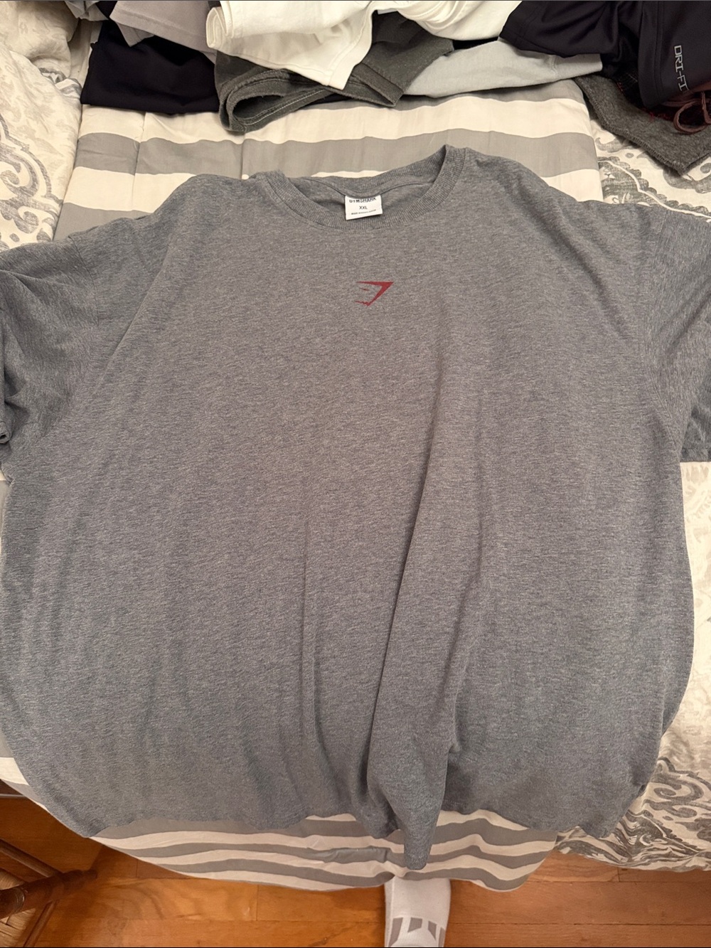 GymShark Men’s Gray Athletic T-Shirt